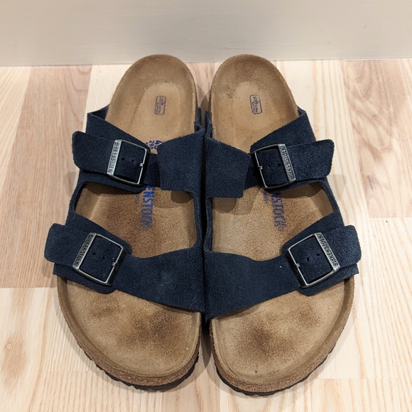 Birkenstock soft footbed suede Arizona sandals - Picture 2 of 3